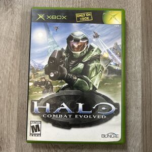 Halo Combat Evolved Xbox CIB First Print Microsoft Original Complete w/ Manual